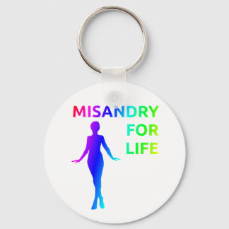 chaveiro "Misandry for Life"