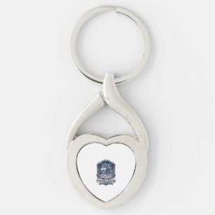 Chaveiro Missão Noturna Patriótica Patriota Lobo Militar In