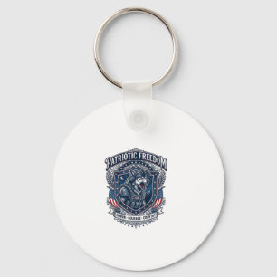Chaveiro Missão Patriótica Noturna Patriota Lobo Militar In