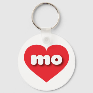 Chaveiro Missouri Red Heart - amor