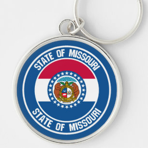 Chaveiro Missouri Round Emblem