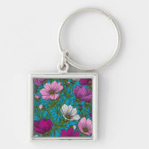 Chaveiro Mistura Cosmos em azul