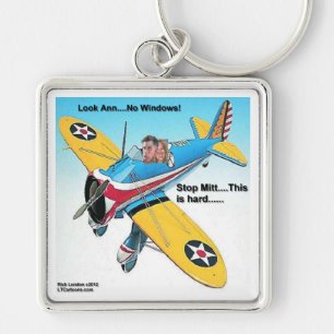 Chaveiro Mitts Windowless Airplane Engraçado Presentes e Ca