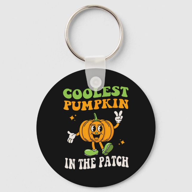 Chaveiro Miúdos Pumpkin Mais Fresco No Patch Halloween Todd (Frente)