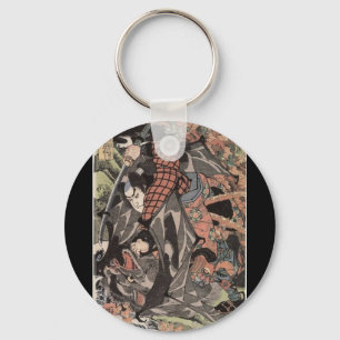 Chaveiro Miyamoto Musashi. década de 1800