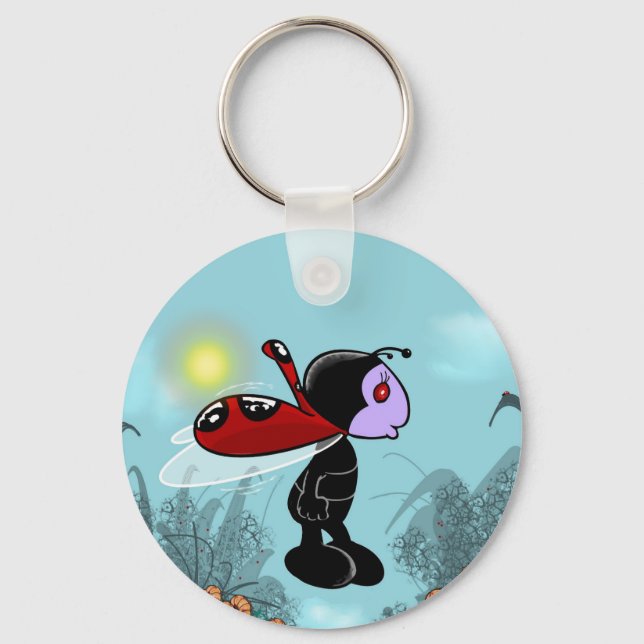 Chaveiro Mizz Ladybug (Frente)