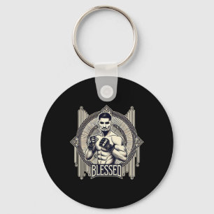 Chaveiro Mma Bjj Kickboxing Muay Thai Boxe Cage F Abencoada