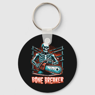 Chaveiro MMA Esqueleto Muay Thai Halloween Kickboxing