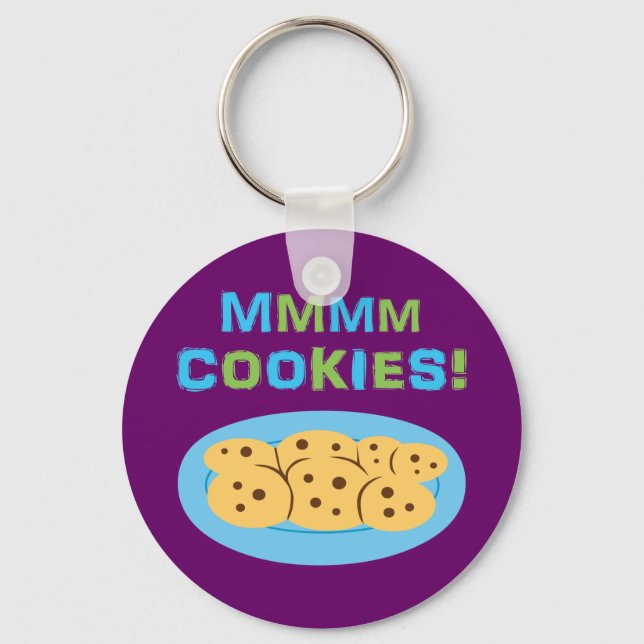 Chaveiro Mmmm Cookies! (Frente)