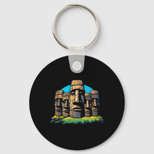 Chaveiro Moai Cabeça de Páscoa Ilha de Páscoa