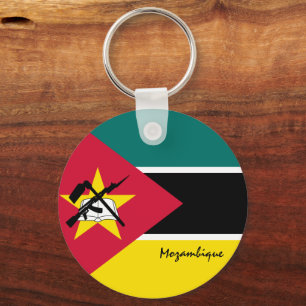 Chaveiro Moçambique Bandeira e Moçambique Patriotas / Espor