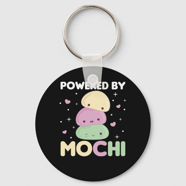 Chaveiro Mochi - Sorvete Kawaii Mochi (Frente)