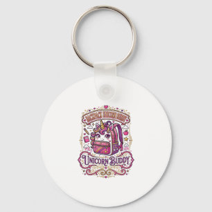 Chaveiro Mochila Unicórnio Amigo Unicórnio Estilo Merch Des