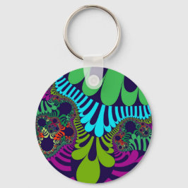 Chaveiro Mod marinho Azul Arco-Íris