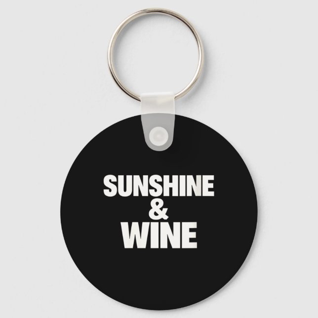 Chaveiro Moda Feminina Sol e Vinho Vibrações Simples e Ousa (Frente)