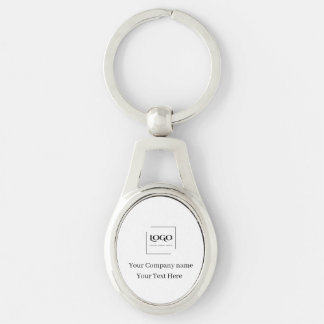 Chaveiro Modelo de logotipo personalizado elegante