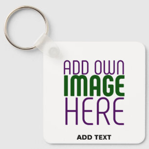 CHAVEIRO MODELO DE TEXTO DE IMAGEM BRANCA SIMPLES EDITÁVEL