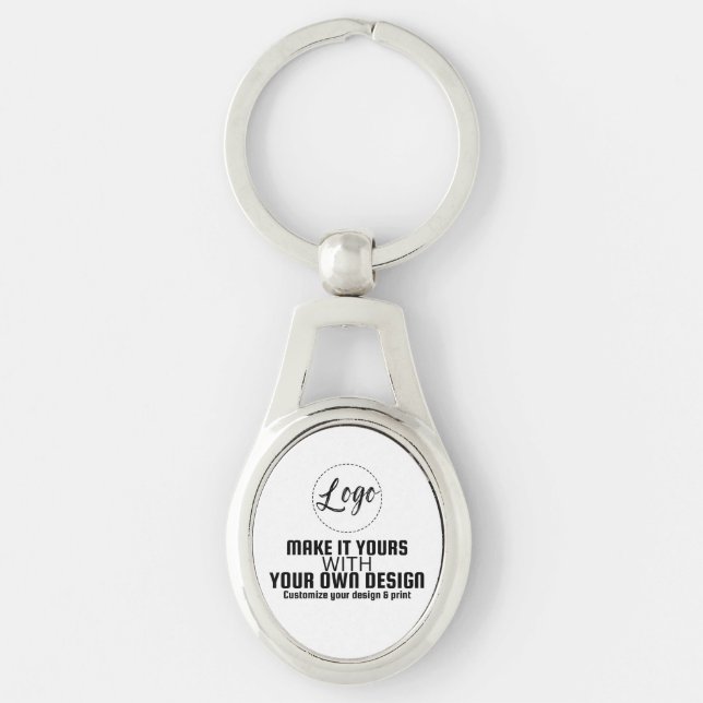 Chaveiro Modelo Personalizado em Branco (Frente)