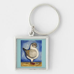 Chaveiro Modena Silver Gazzi Pigeon