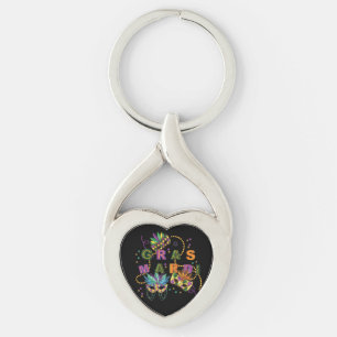 Chaveiro Modern Mardi Gras