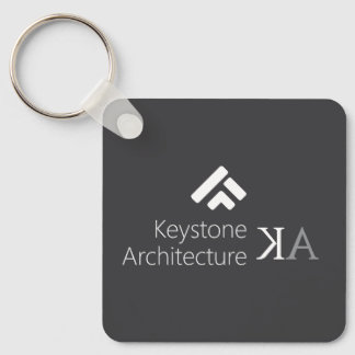 Chaveiro Modern Monogram Architect Bold