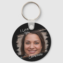 Chaveiro Modern Street Art Add Photo I Love You Namorado