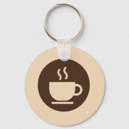 Chaveiro ☕ moderno café Compre lealdade e Cartão de visita