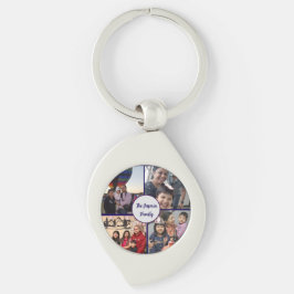 Chaveiro Moderno elegante multi foto família elegante estil