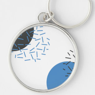 Chaveiro Moderno, simples, legal, abstrato, padrão gráfico