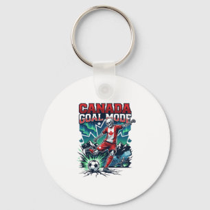 Chaveiro Modo de Gol do Canadá Esqueleto de Ataque Nações D