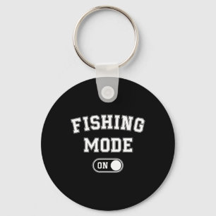 Chaveiro Modo de Pesca Ligado Presente Divertido para Pai P