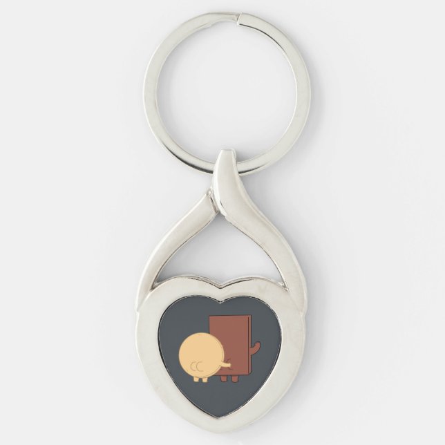 Chaveiro Modo De Reprodução Choco E Pancake (Frente)