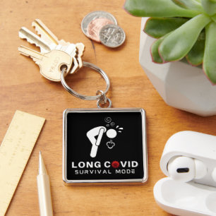 Chaveiro Modo de Sobrevivência de LONG COVID