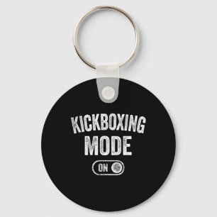 Chaveiro Modo Kickboxing Ativado Presente Divertido de Kick