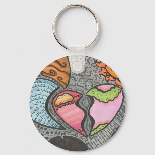 Chaveiro Modos do coração (Frente)