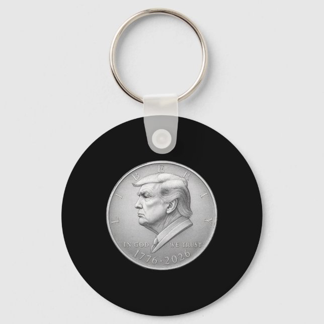 Chaveiro Moeda da Liberdade 1776 2026 (Frente)