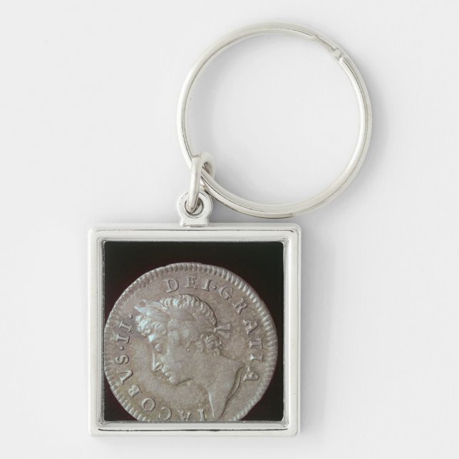 Chaveiro Moeda de James II (Frente)