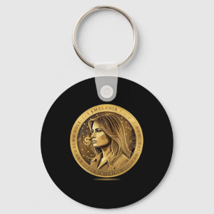 Chaveiro Moeda Trump e Melania Lança Meme Coin Trum