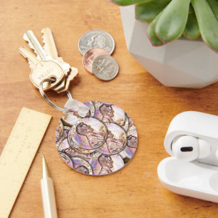 Chaveiro Moedas de cobre de centavo dos EUA