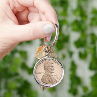 Chaveiro Moedas de Penny de Presente Personalizadas