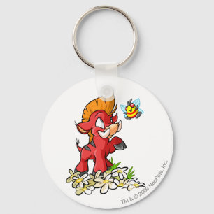 Chaveiro Moehog vermelho e zumbido