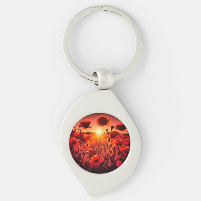 Chaveiro  Mohn im Gegenlicht (Frente)
