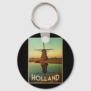 Chaveiro Moinho de vento de Holland