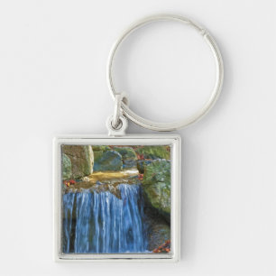 Chaveiro Mola de Água Azul