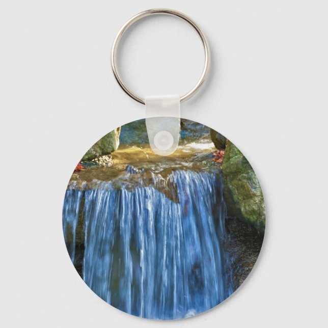 Chaveiro Mola de Água Azul (Frente)