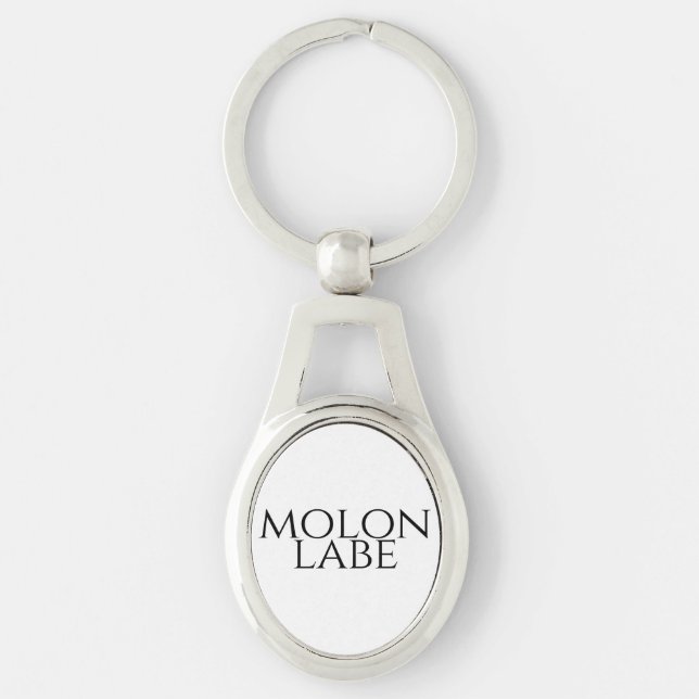 Chaveiro Molon Labe (Frente)