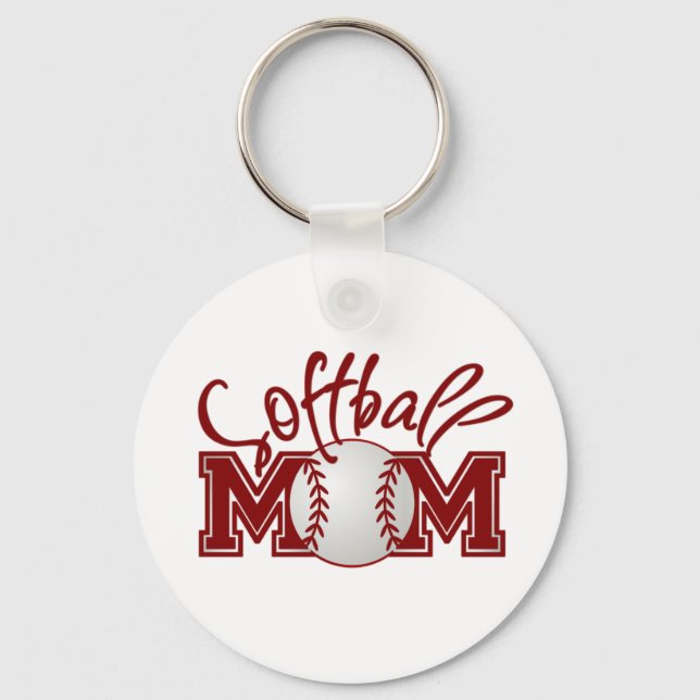 Chaveiro MOM de Softball (Frente)