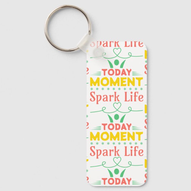 Chaveiro Momento Atual, Saco de Tote Life Spark (Frente)