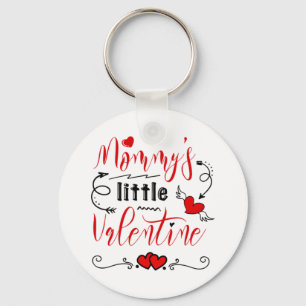 Chaveiro Mommy's little valentine for kids