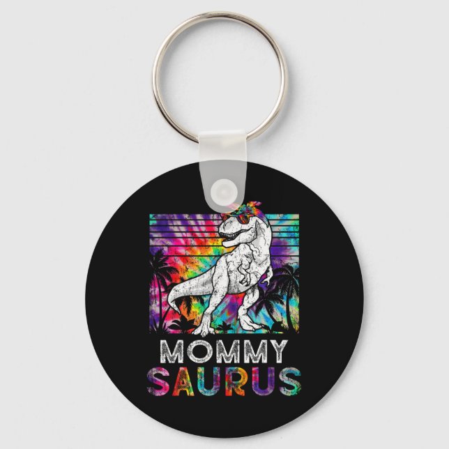 Chaveiro Mommysaurus Dinossauro Mamãe Saurus Família Combin (Frente)